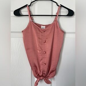 Abercrombie Kids Pink Satin Top